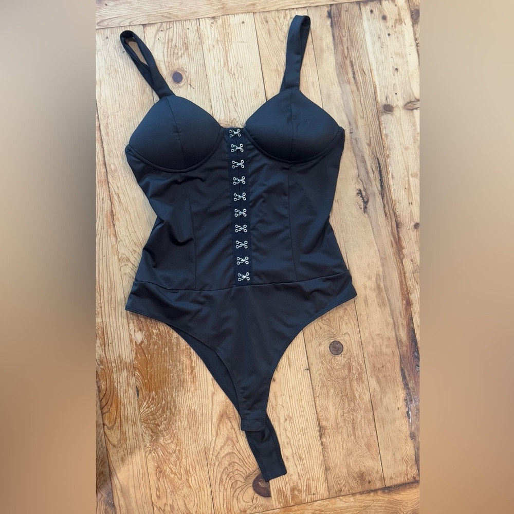 Fashion Nova Black Bodysuit